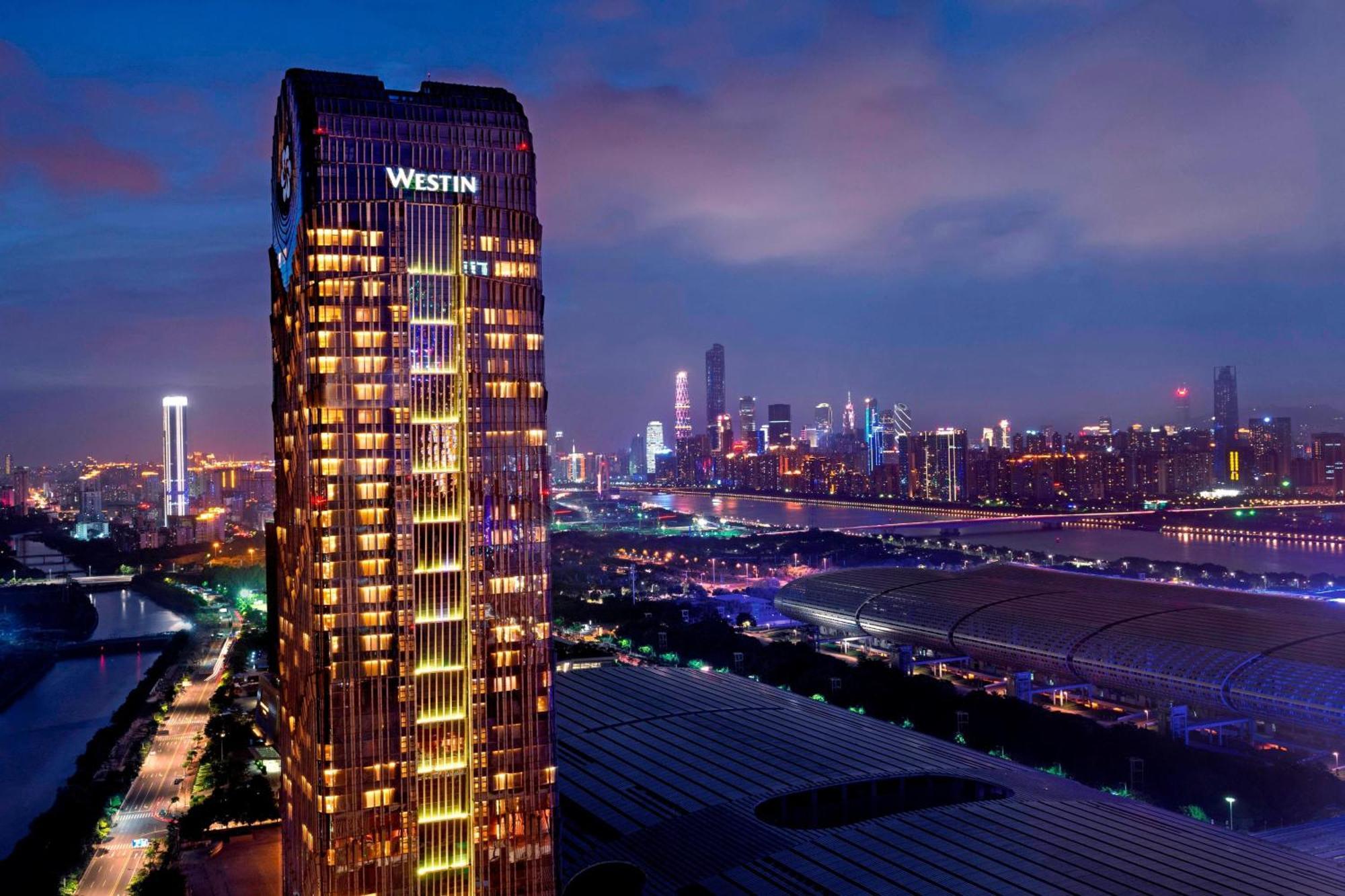 Hotel The Westin Pazhou à Canton Extérieur photo